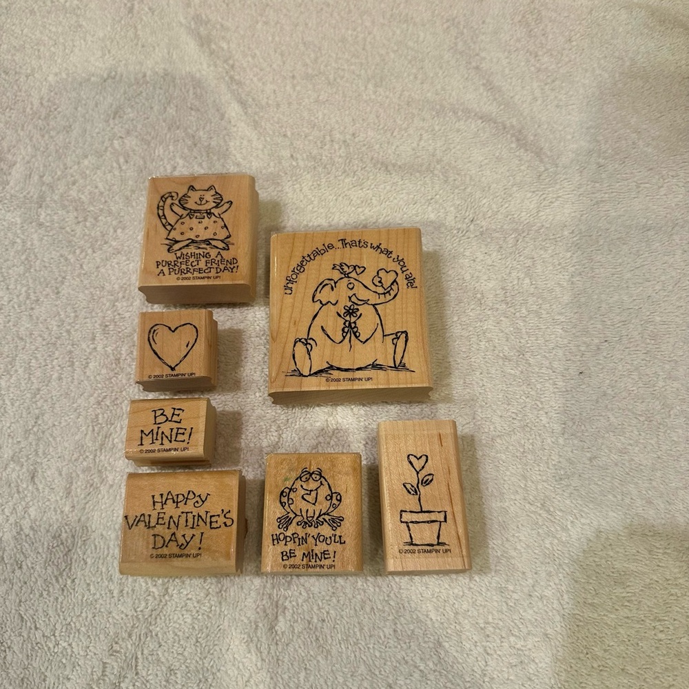Stampin’ Up - Have a Heart Valentine's Day Rubber Stamps Set